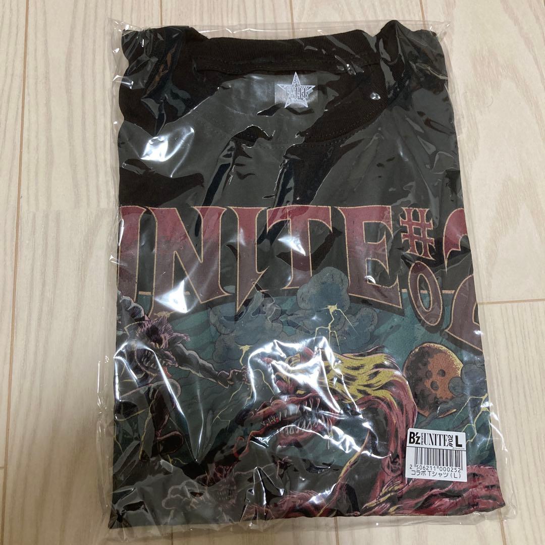 B'z UNITE #02 コラボTシャツ マンウィズ Lサイズ ビーズ