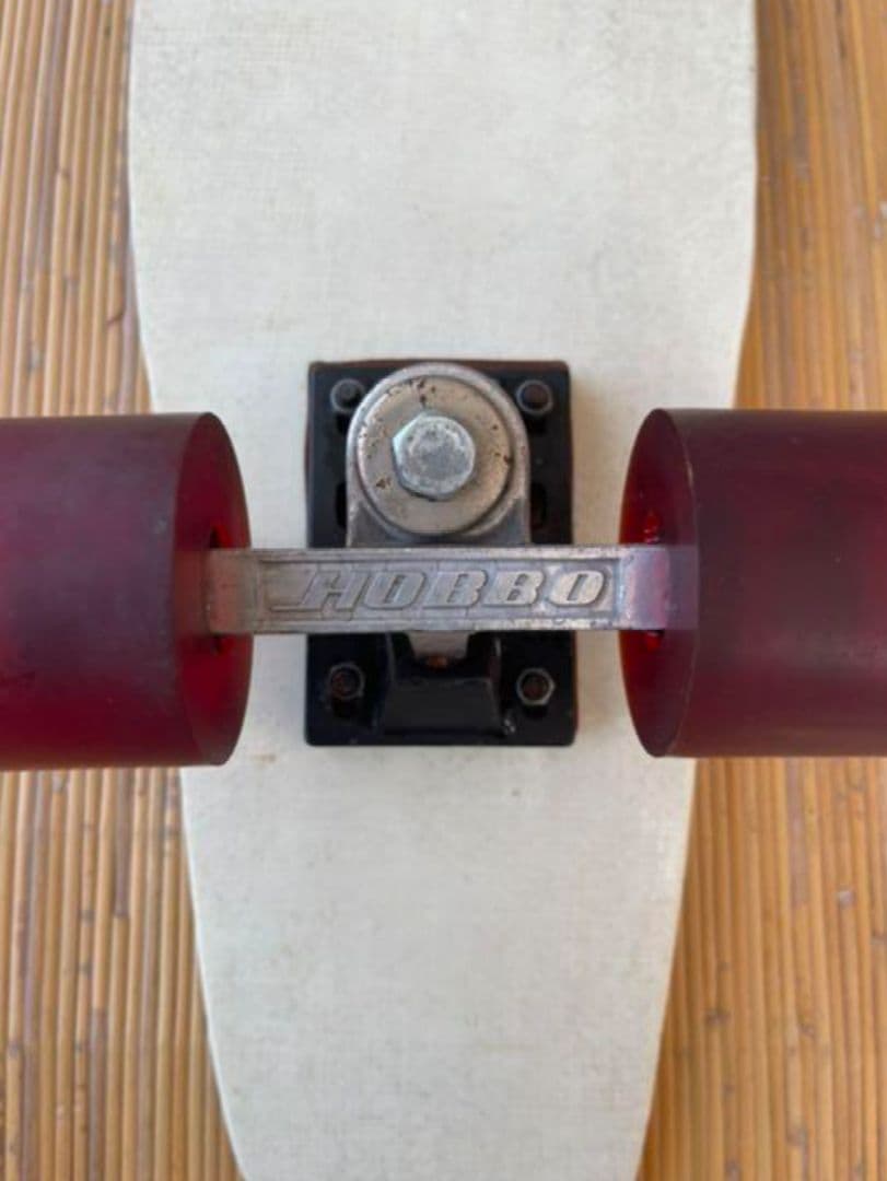 HOBBO スケートボード イエロー/グレー