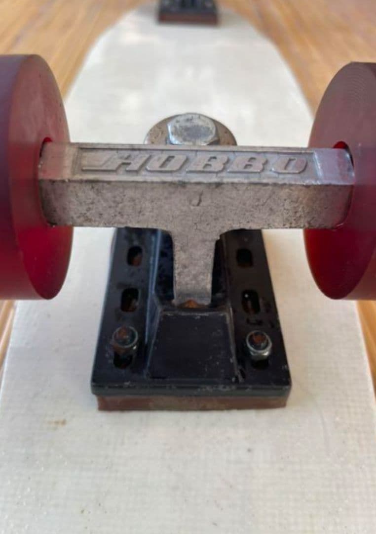 HOBBO スケートボード イエロー/グレー