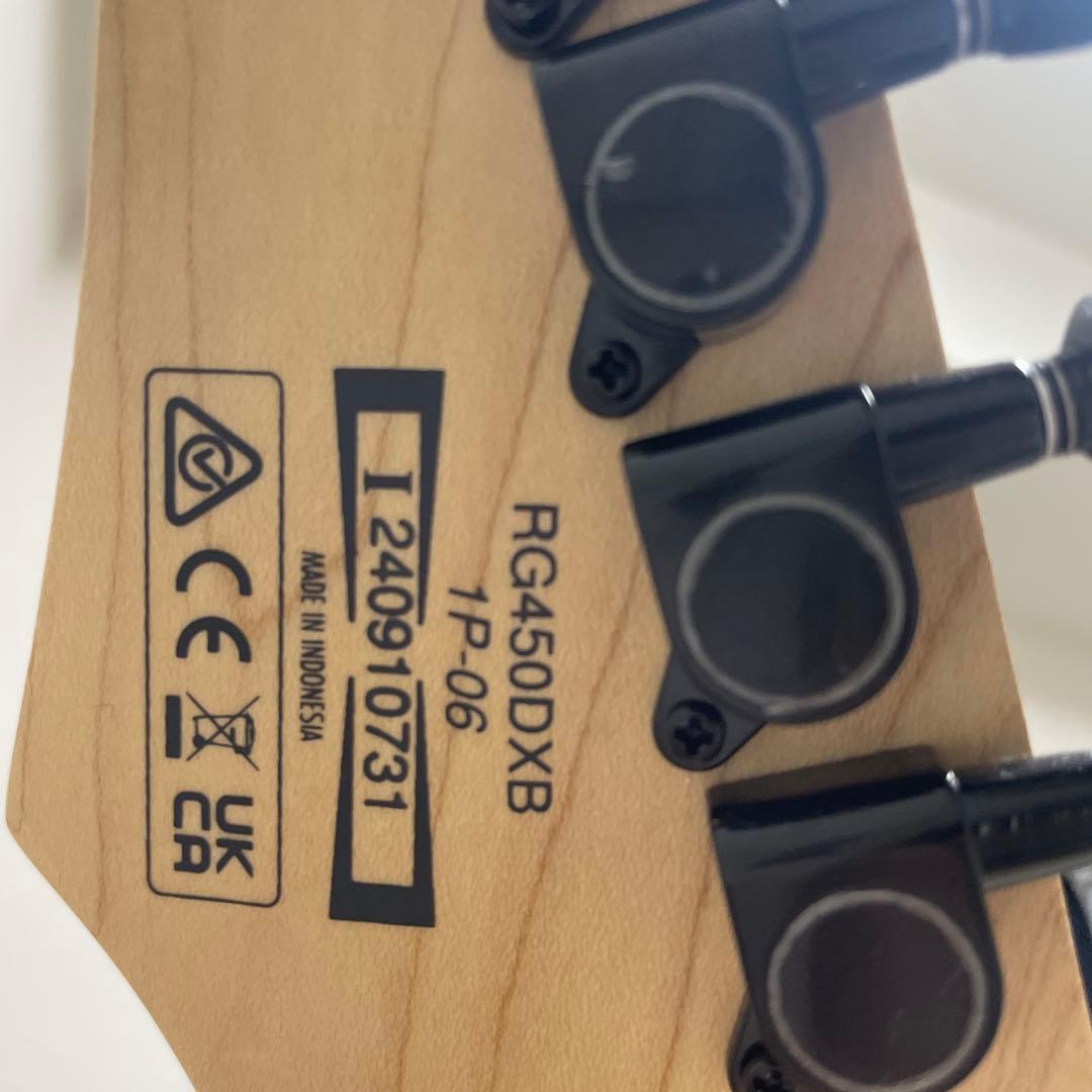 ギター ibanez RG450DXB-WH