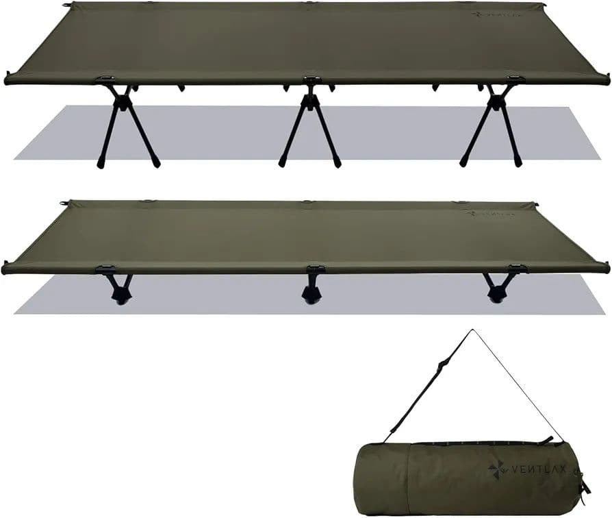 【未使用】VENTLAX 2WAY アジャスタブル コット オリーブ