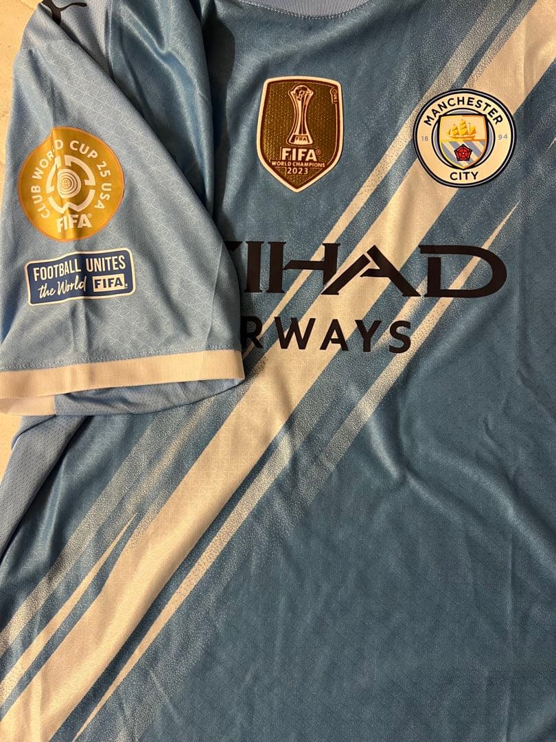 25/26 サッカー マンチェスターシティ ハーランド ユニフォーム ウェア