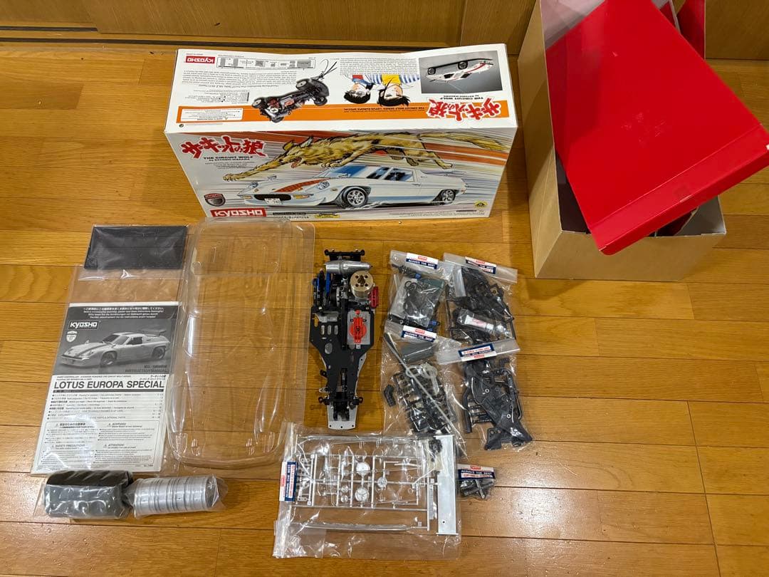 ★☆激レア　京商　エンジンカー　サーキットの狼　ロータスヨーロッパスペシャル