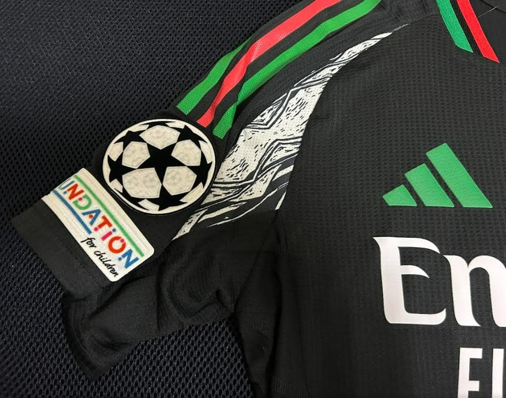 アーセナル　冨安健洋　オーセンティック アウェイ CL（M）2024-25