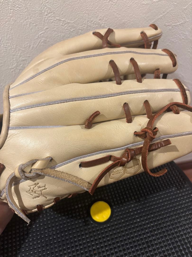 ジュンケイ アラミドモデル　硬式外野用グラブ 中古品