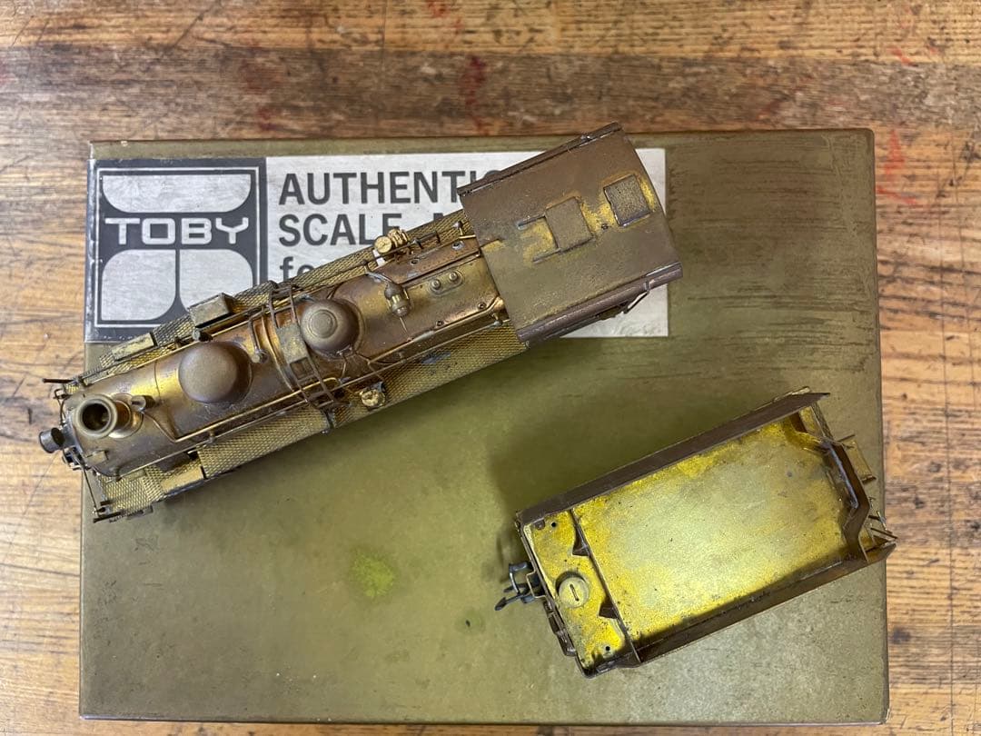 HOゲージ蒸気機関車　トビー製C-50