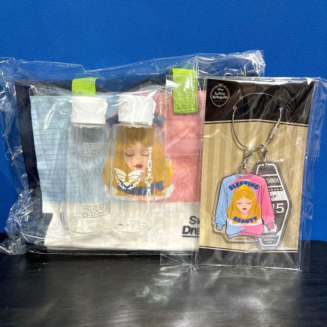 シルバー くつろぎマイルーム ツイステ 衣装アクリルチャーム メッシュバッグ