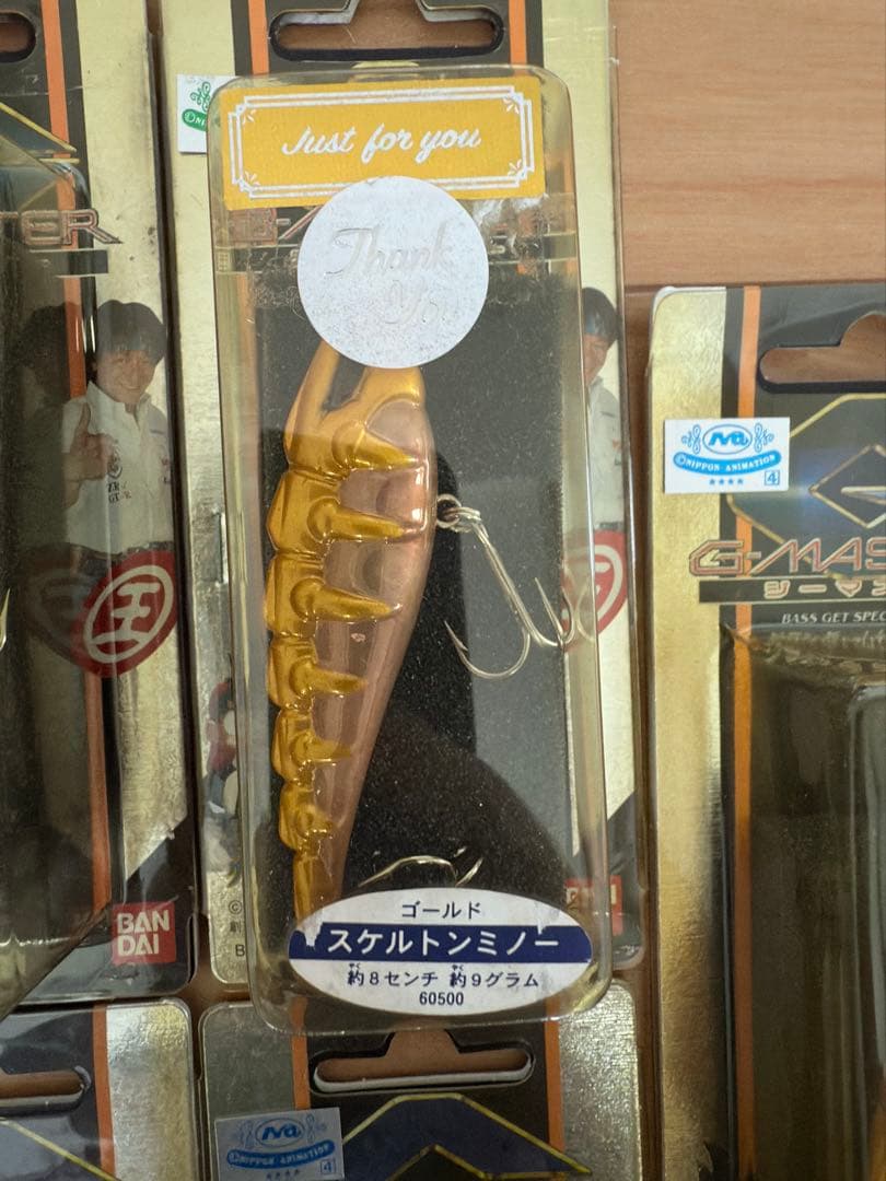 グランダー武蔵 GYMASTER ルアー7個セット バンダイ