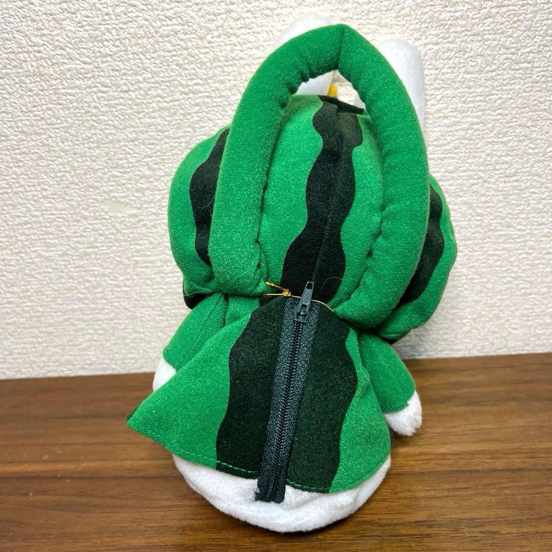 うさずきん　フルーツ着ぐるみ　 フルーツポーチ、キーチェーン　6個セット