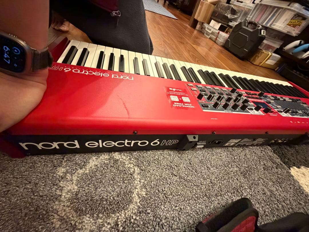 Clavia Nord Electro 6 HP ケース付