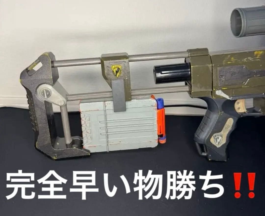 【NERF】魔改造 カスタム アタッチメント多数 スコープ付き 世界に一つ限定品