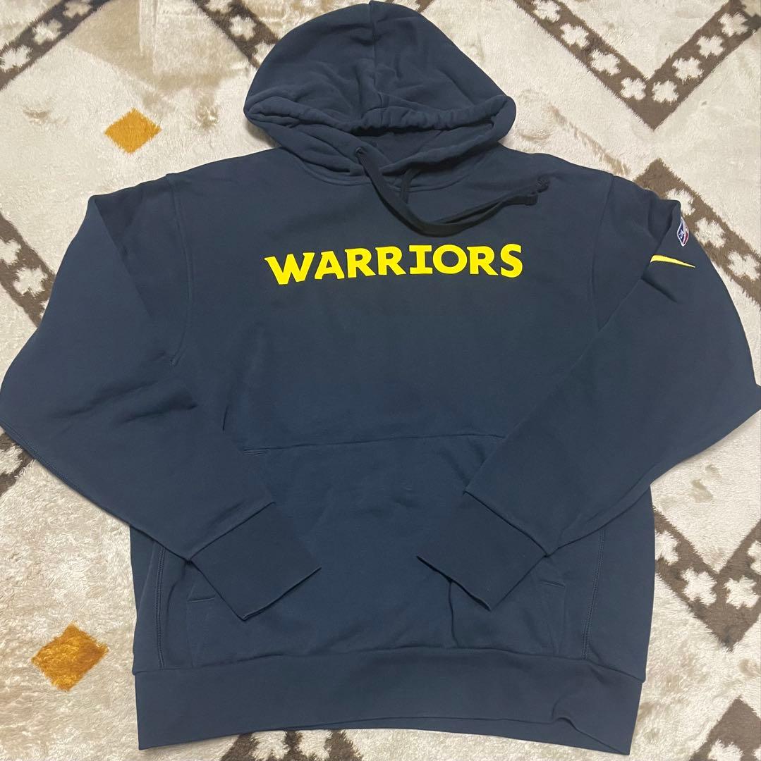 【美品】ナイキ NIKE NBA ウォリアーズ 75周年 パーカー