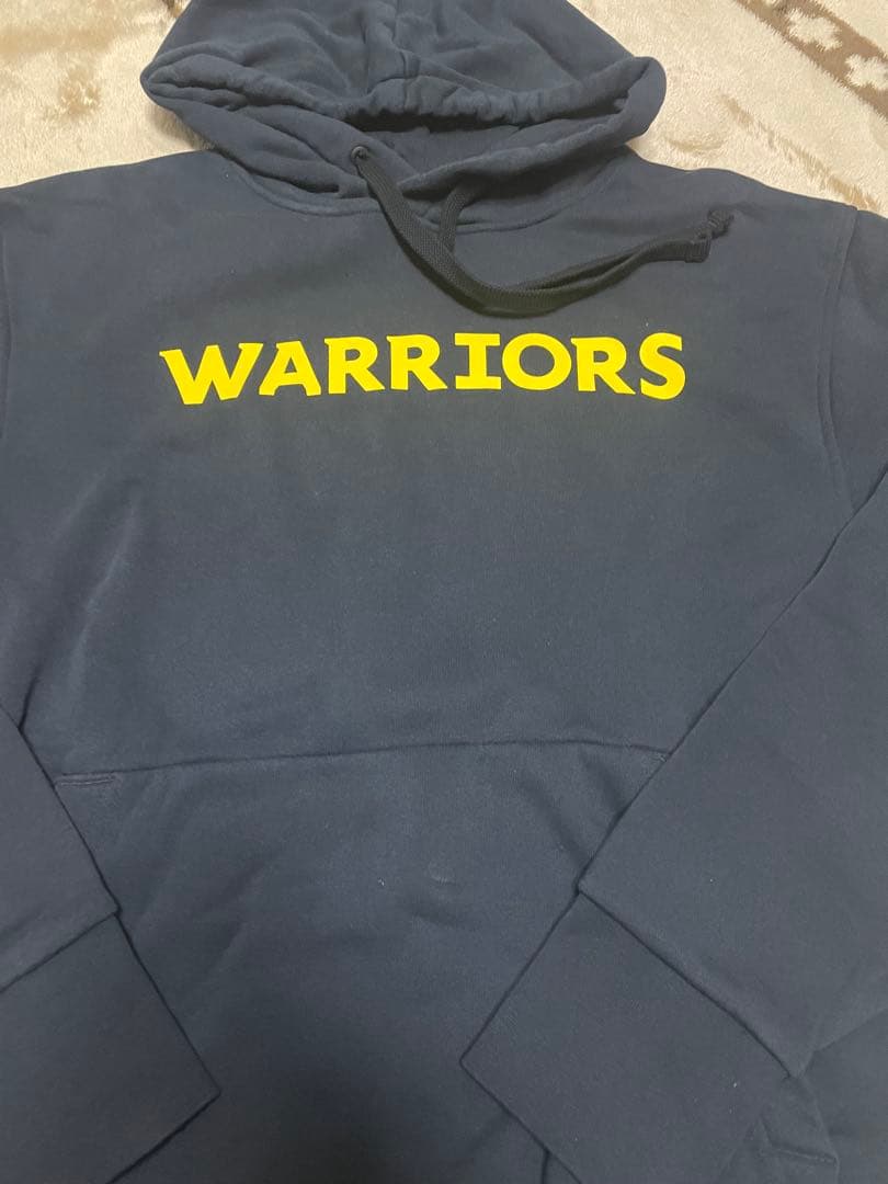 【美品】ナイキ NIKE NBA ウォリアーズ 75周年 パーカー