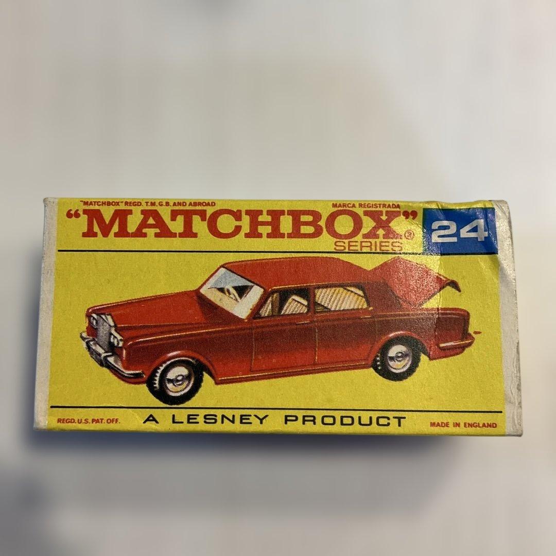 ミニカー　マッチボックス　24 ロールスロイス　シルバーシャドウ