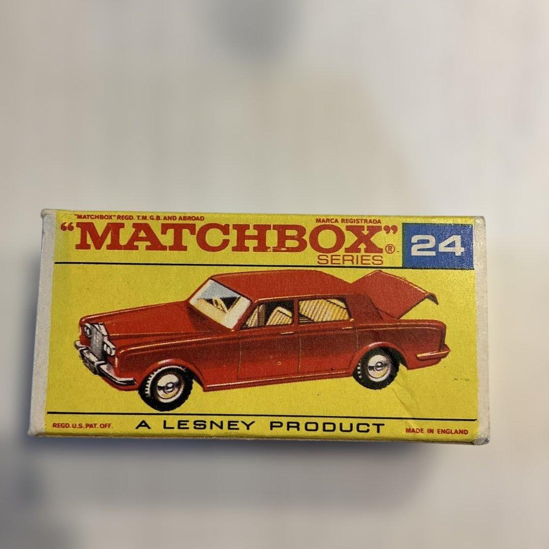 ミニカー　マッチボックス　24 ロールスロイス　シルバーシャドウ