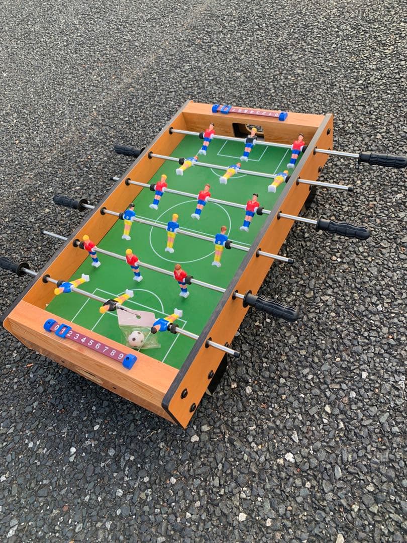 サッカーゲーム　テーブルサッカー　２人用　玩具