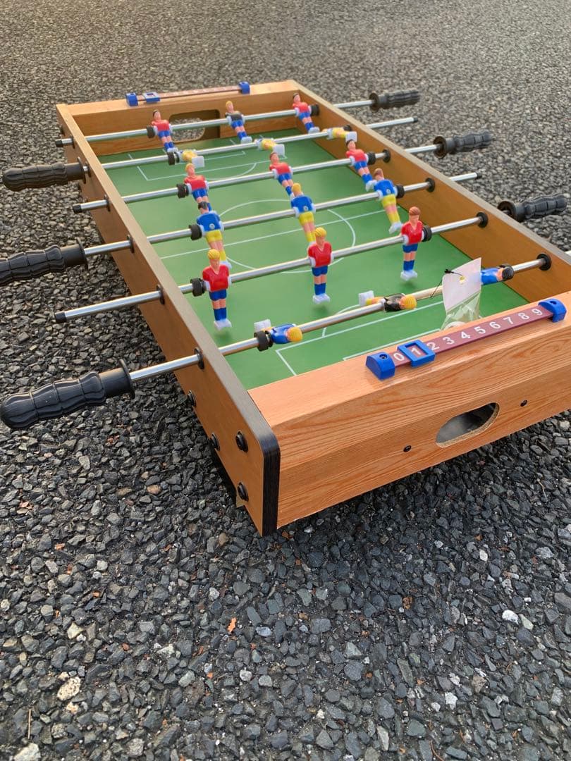 サッカーゲーム　テーブルサッカー　２人用　玩具