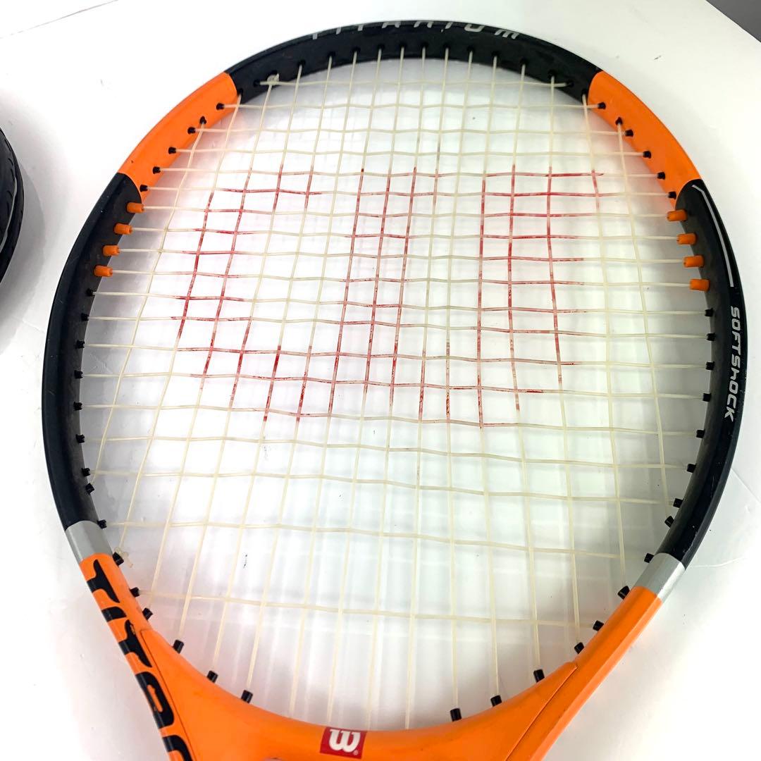 Wilson 硬式テニスラケット 2本セット HR-5500 極美品 チタニウム