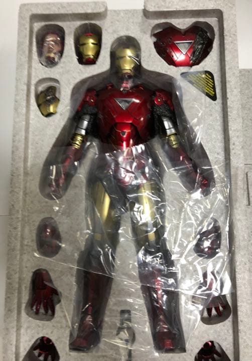 週末値下げ　開封未使用　ホットトイズDICAST アイアンマンマーク6限定版