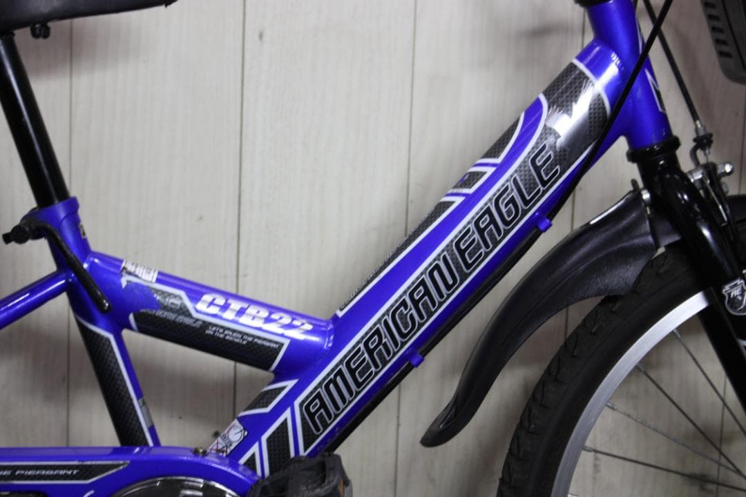 アメリカンイーグルamerican eagle 22型 シマノ6速 子供用MTB