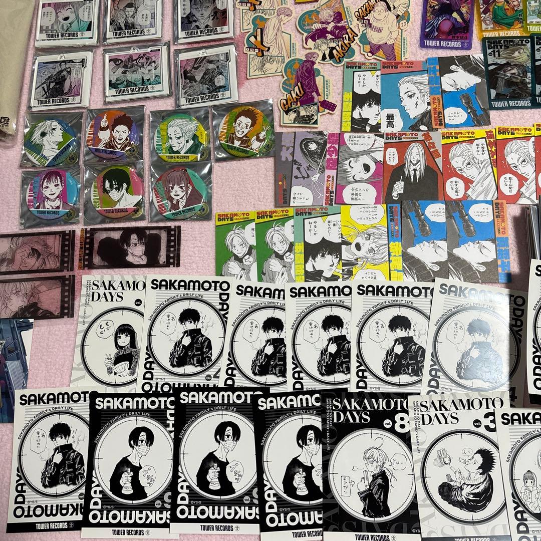 サカモトデイズ　SAKAMOTO DAYS タワレコ　バッジ　トートバッグ　原作