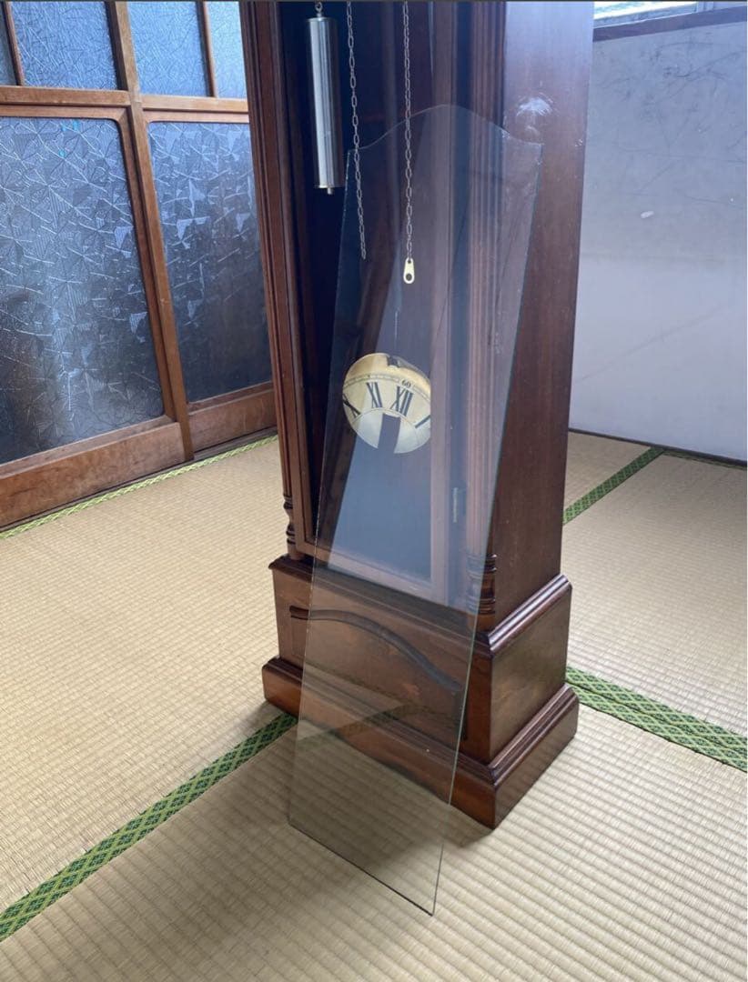 振り子時計 アンティーク 昭和レトロ ホールクロック