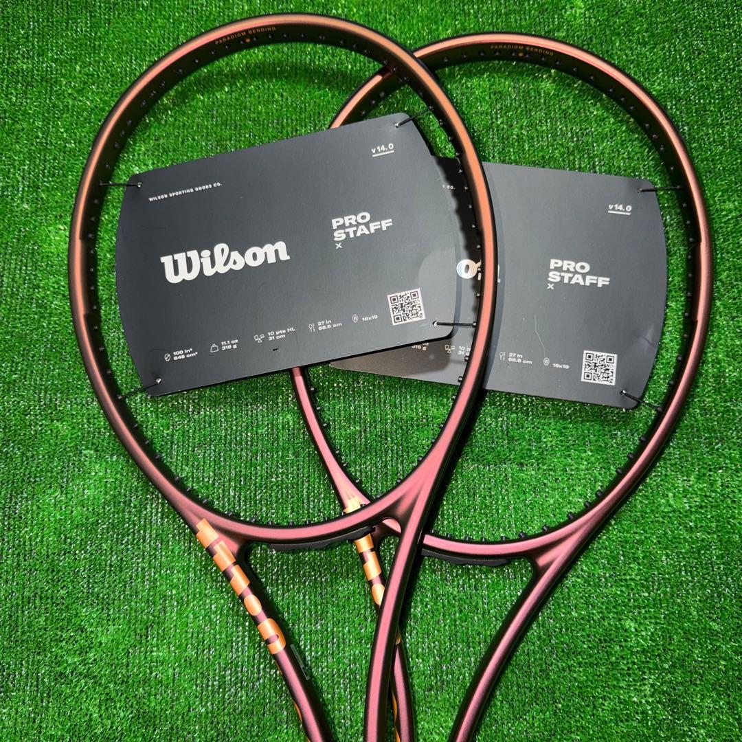 プロスタッフX v14.0 G2 2本セット　新品未使用品　Wilson