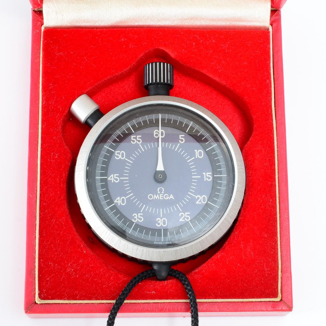 【美品】OMEGA ストップウォッチ 手巻き式 稼働品 箱あり
