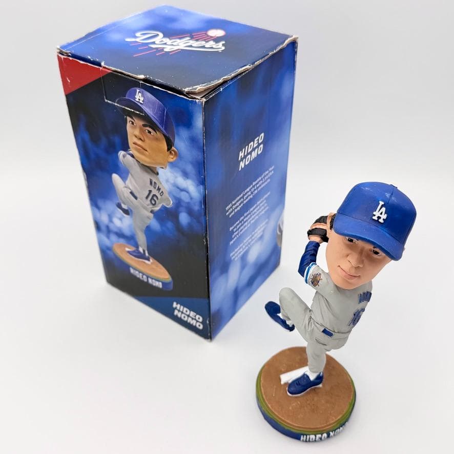 野茂英雄 2013年 球場配布 非売品 トルネード ボブルヘッド ドジャース