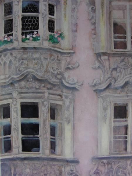 東山魁夷、優雅な窓、状態良好、希少な額装用画集より、新品額装付