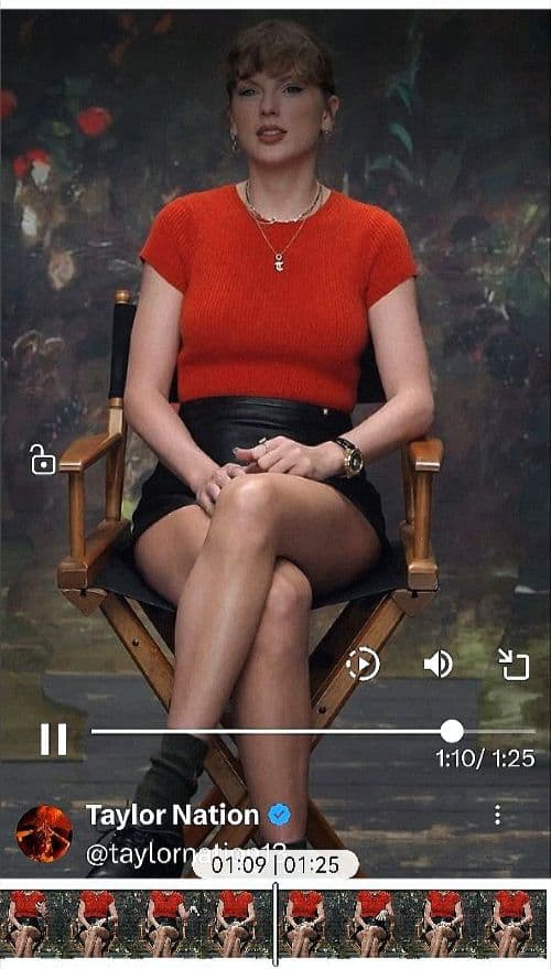 ミュージシャン taylor swift talks about her new album