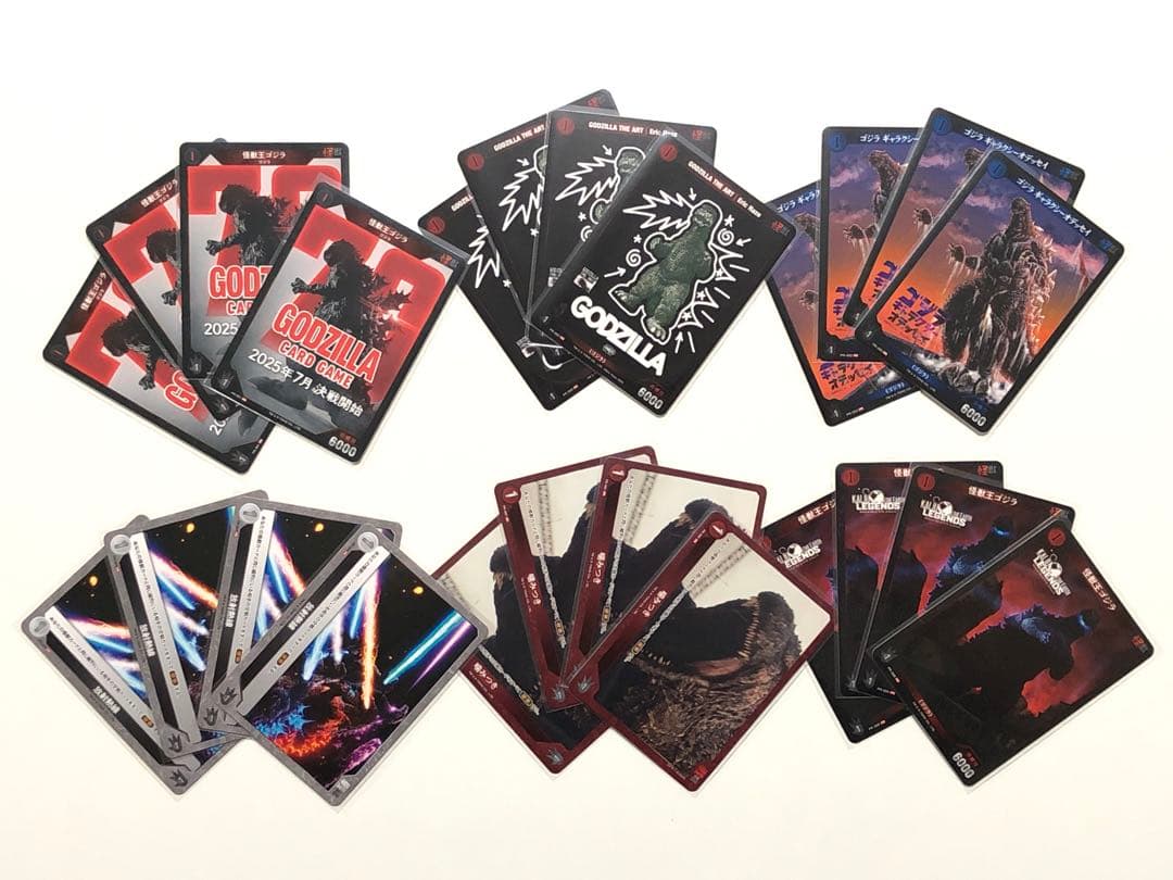 【未使用】PR-001~006 4枚ずつ 計24枚セット【ゴジラカードゲーム】