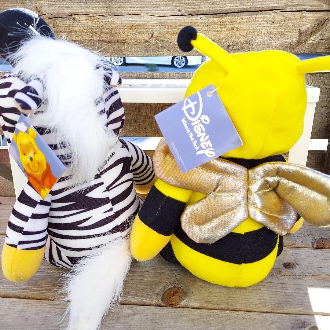 ディズニー くまのプーさん 着ぐるみ ぬいぐるみ 蜂蜜瓶 小物入れ 未使用 美品