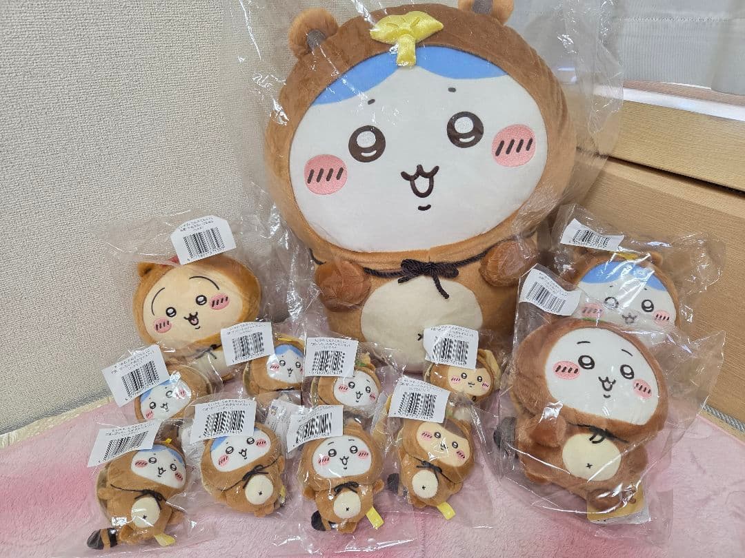 たぬきだもんくじ　ちいかわ ハチワレ うさぎ A賞B賞C賞 まとめ売り