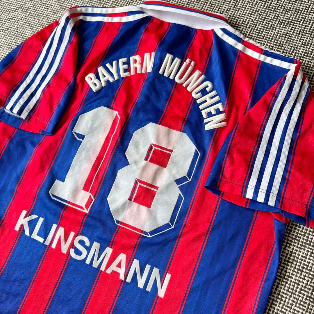 【人気襟付き】ユルゲン・クリンスマン ＃１８ バイエルン・ミュンヘン（H）