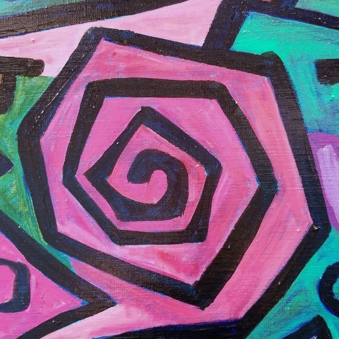 キャンバス油絵よっこHeroic  Roses英雄的なバラ大きめキャンバス