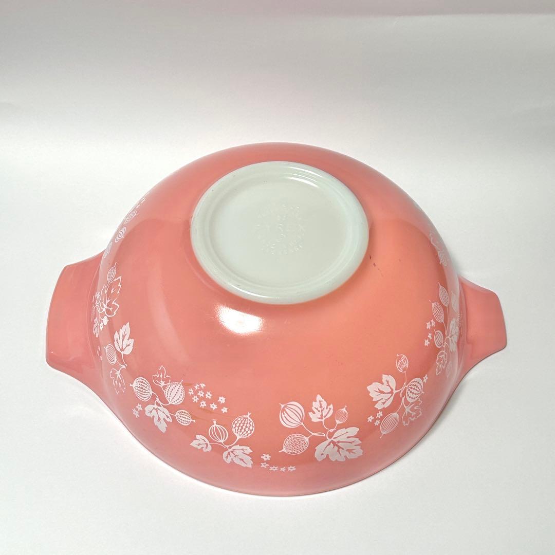 Vintage Pyrexグーズベリー シンデレラミキシングボウルセット 美品