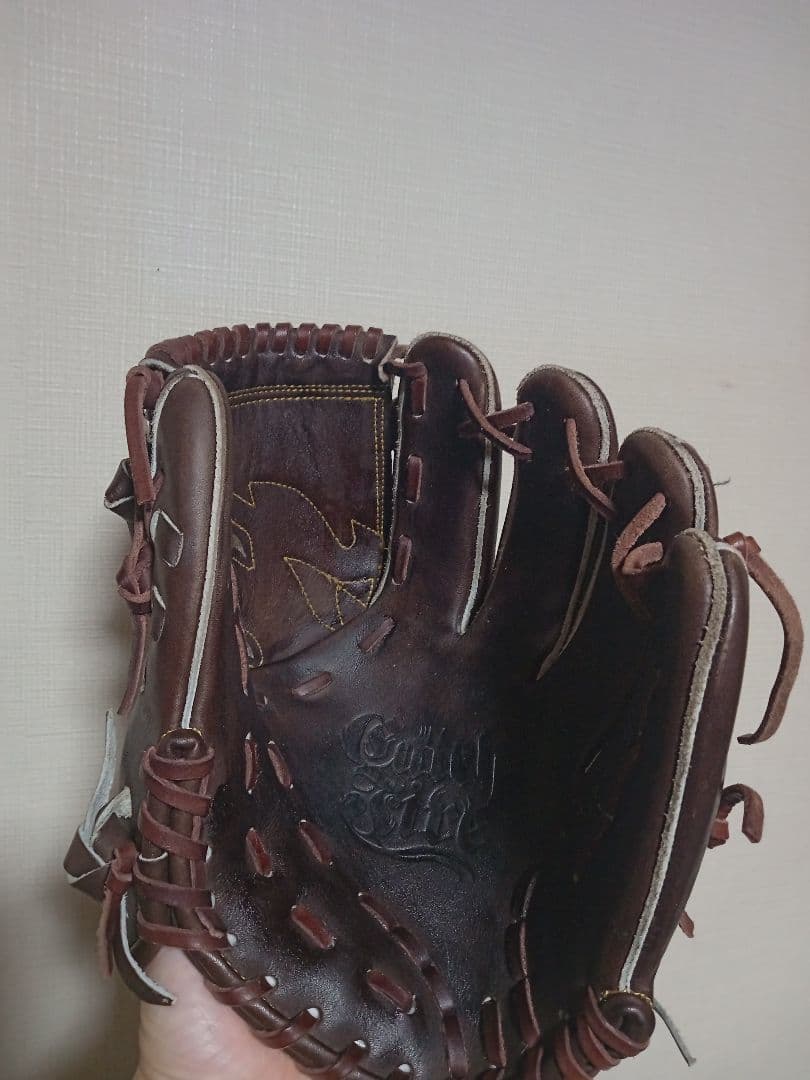 Fires 軟式グローブ ブラウン　大人用 投手グローブ