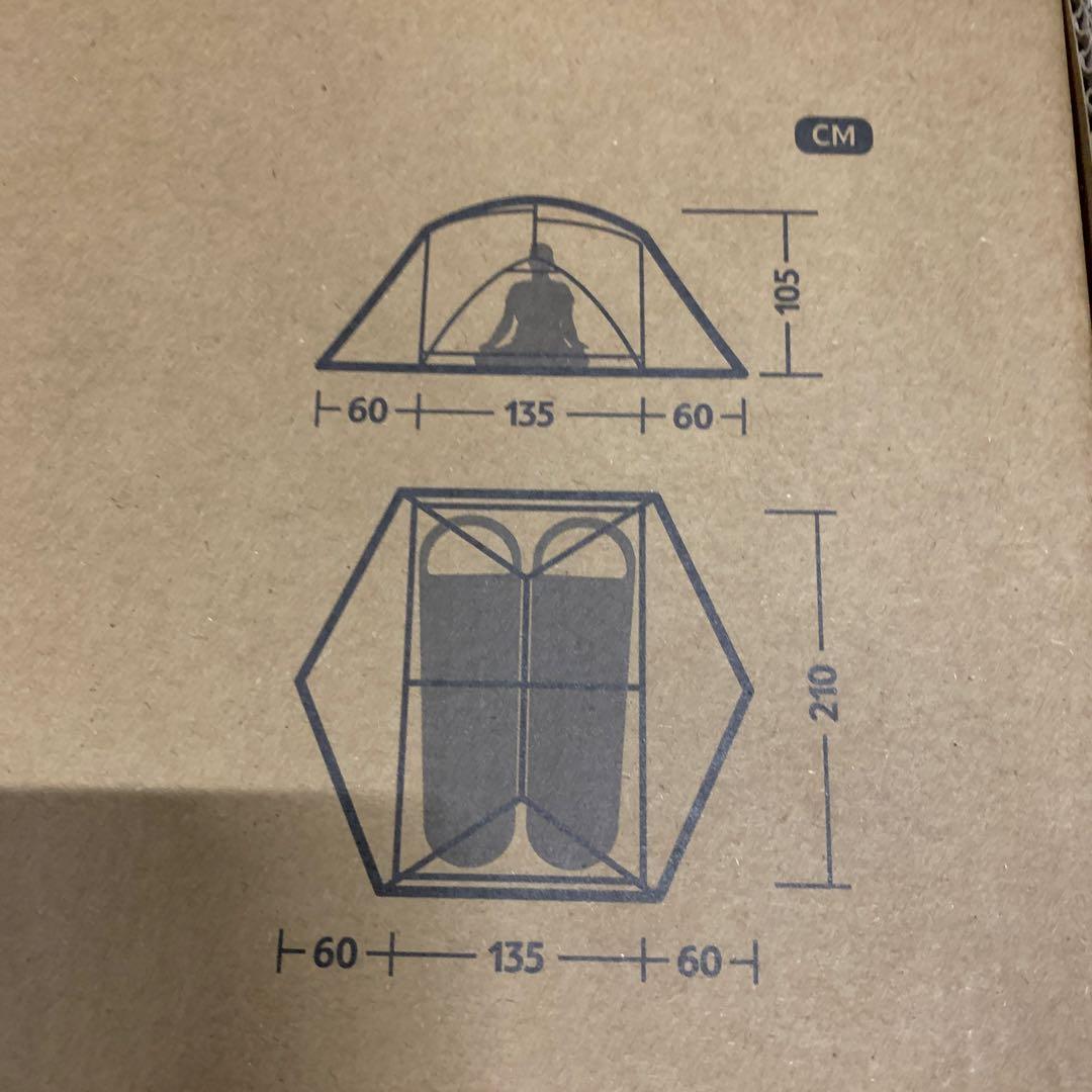 新品　Naturehike ショップ テント2人用 Mongar UL 軽量