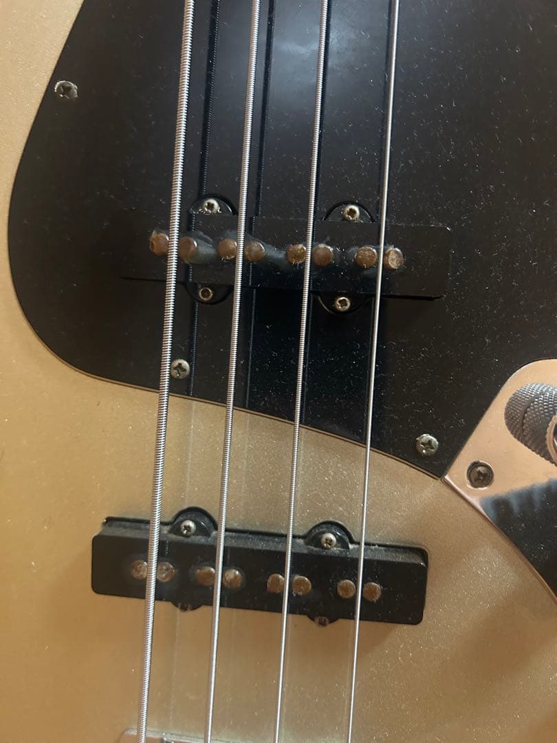 Brian by Bacchus バッカス　ゴールド ジャズベースタイプ