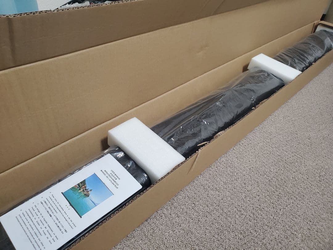 excelimage　100インチ4:3　スクリーン 床置き式