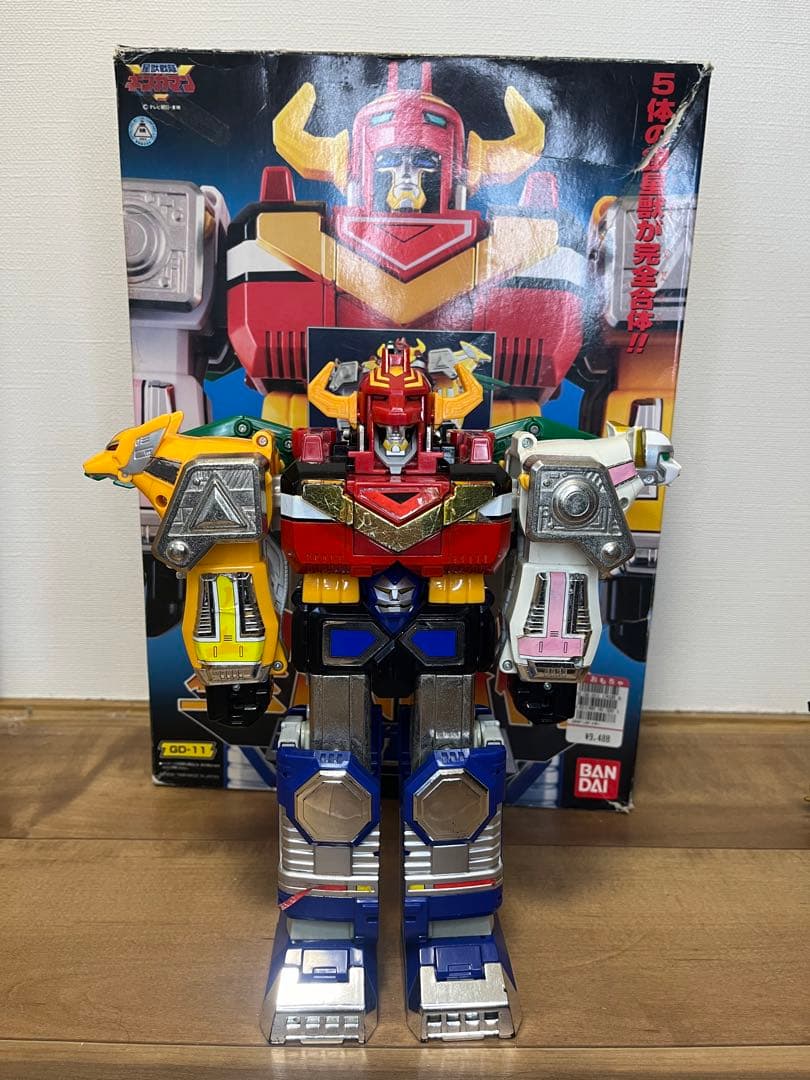 星獣合体ギンガイオー　星獣戦隊ギンガマン　銀河大決戦セット付き