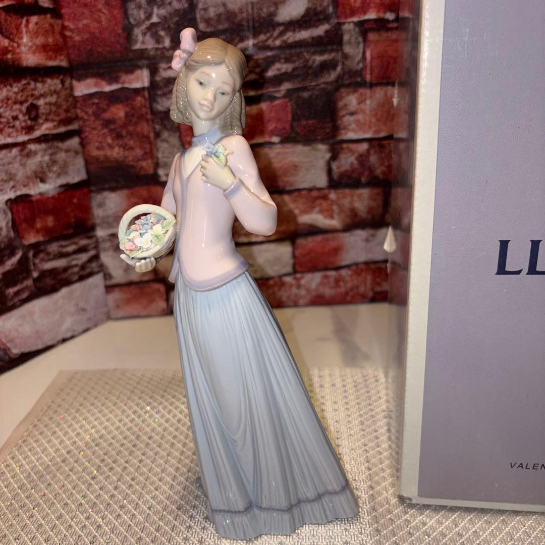 会員限定・希少　LLADRO リヤドロ　 春の香り　箱付