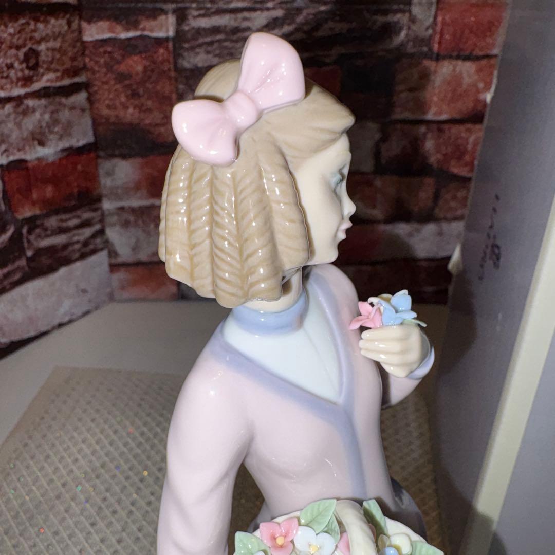 会員限定・希少　LLADRO リヤドロ　 春の香り　箱付