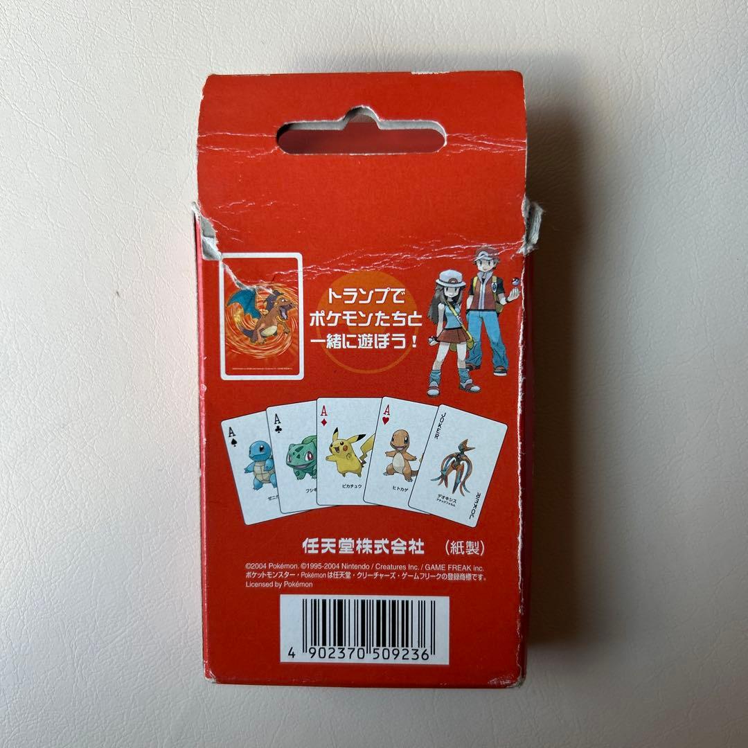!希少品! ポケモン ポケットモンスターファイアレッド トランプセット