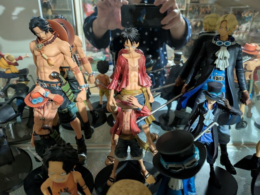 【美品】最強の3兄弟 豪華25体セットワンピース ルフィ エース サボ 箱無し