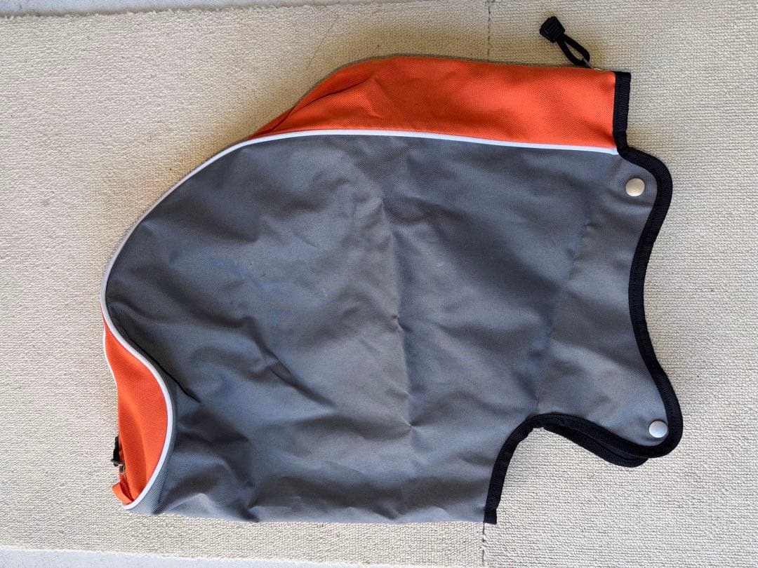 Rough & Swell キャディバッグ オレンジ/グレー