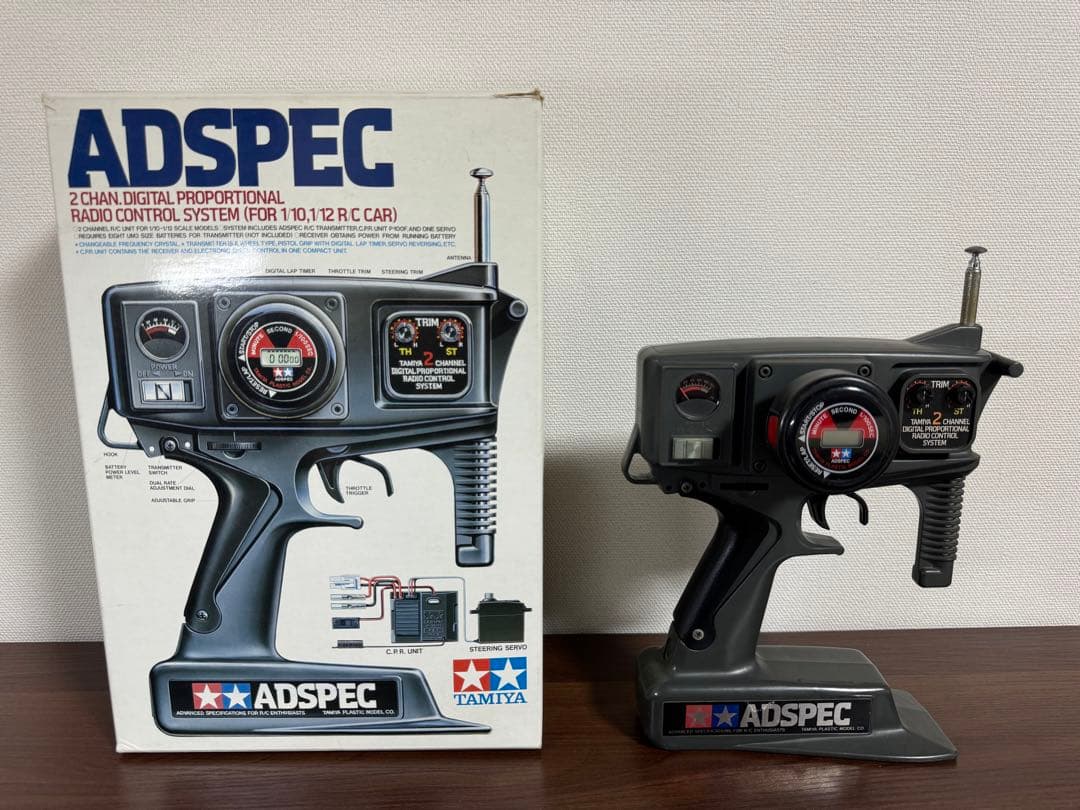 タミヤ 1/10 電動RCカー イグレス（1989年） & アドスペック