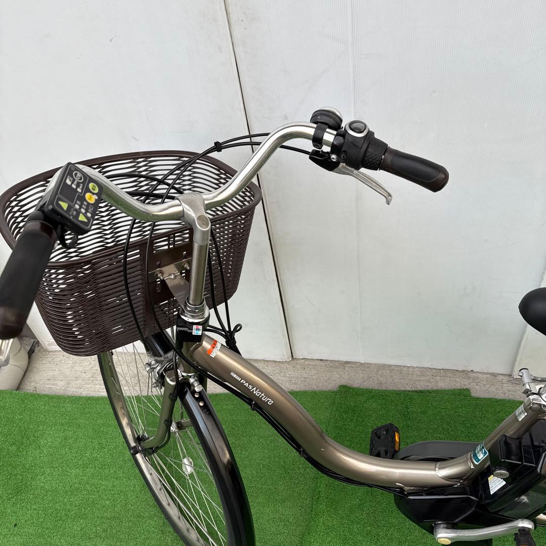YAMAHAヤマハ電動アシスト自転車26インチ 12.3Ah ゴールド