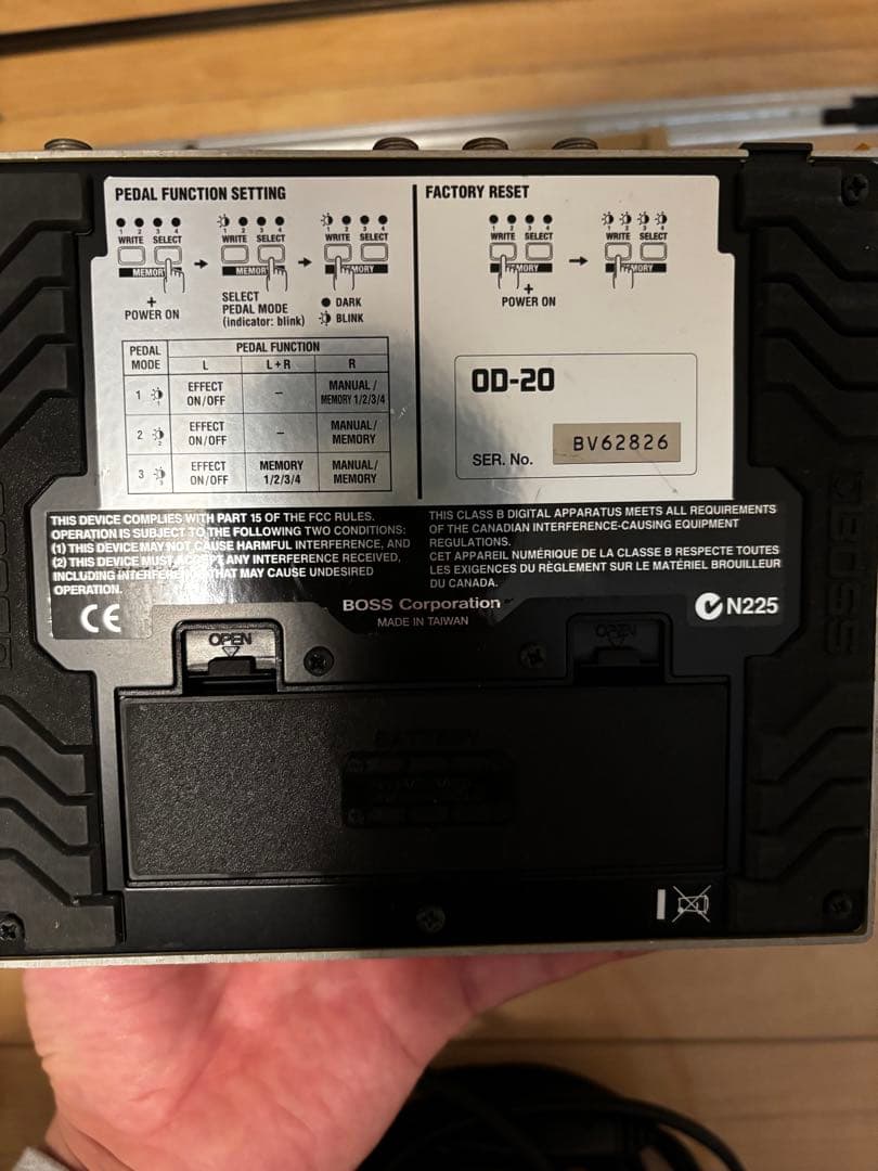 【美品】BOSS OD-20 エフェクター